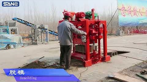 QT4-40 block making machine for small project