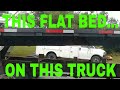 INSTALLING 22' FLAT BED ON AN INTERNATIONAL 4400