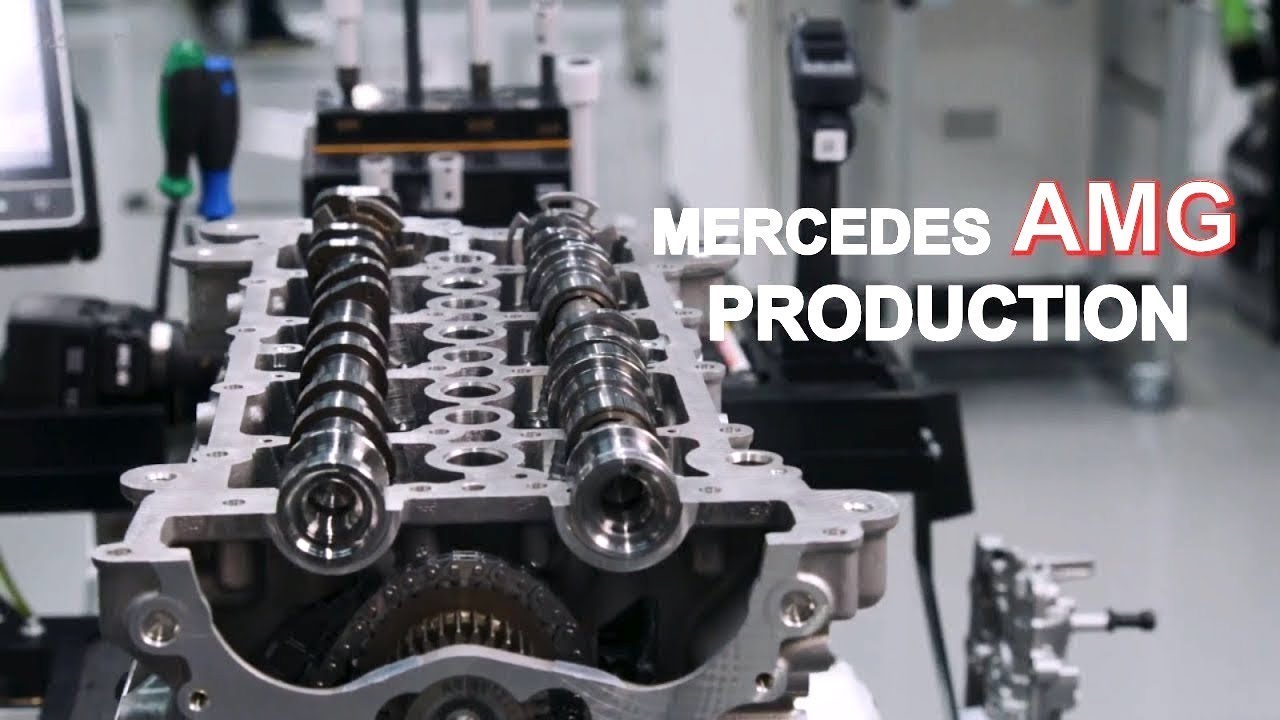 Mercedes AMG V8 Engine PRODUCTION - CAR FACTORY - YouTube