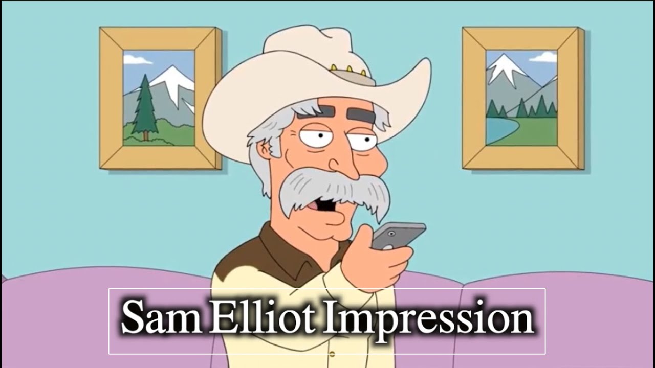 Sam Elliot Impression Truck Commercial Family Guy Joke