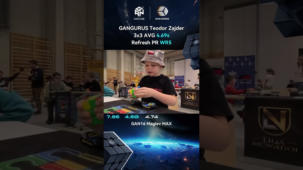 GANCUBE - 3x3 AVG 4.69s