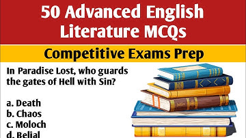 50 Advanced English Literature MCQs | UPSC, CSS, UPLT, PGTRB, UGC NET, UPTGT & Competitive Exam Prep