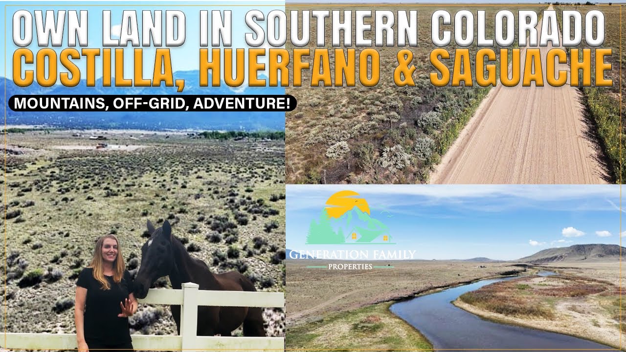 ✅Land for Sale in Southern Colorado – Costilla, Huerfano & Saguache | Off-Grid Mountain Property