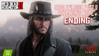 Red Dead Redemption 2 Epilogue Part 2 | Beecher’s Hope Ending Gameplay Live | RDR2 RTX ON