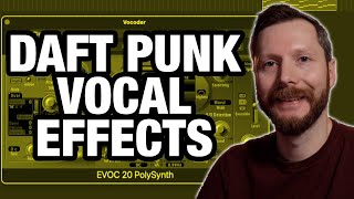 How to use the Vocoder in Logic Pro: Vocal Effects