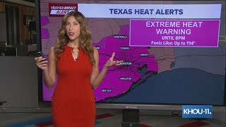 Weather Impact: How hot will Houston get today? Tracking dangerous heat in Southeast Texas