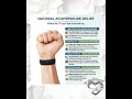Snap Acupressure Bracelet - Emotional Balance &amp; Focus Support - 3 Pack