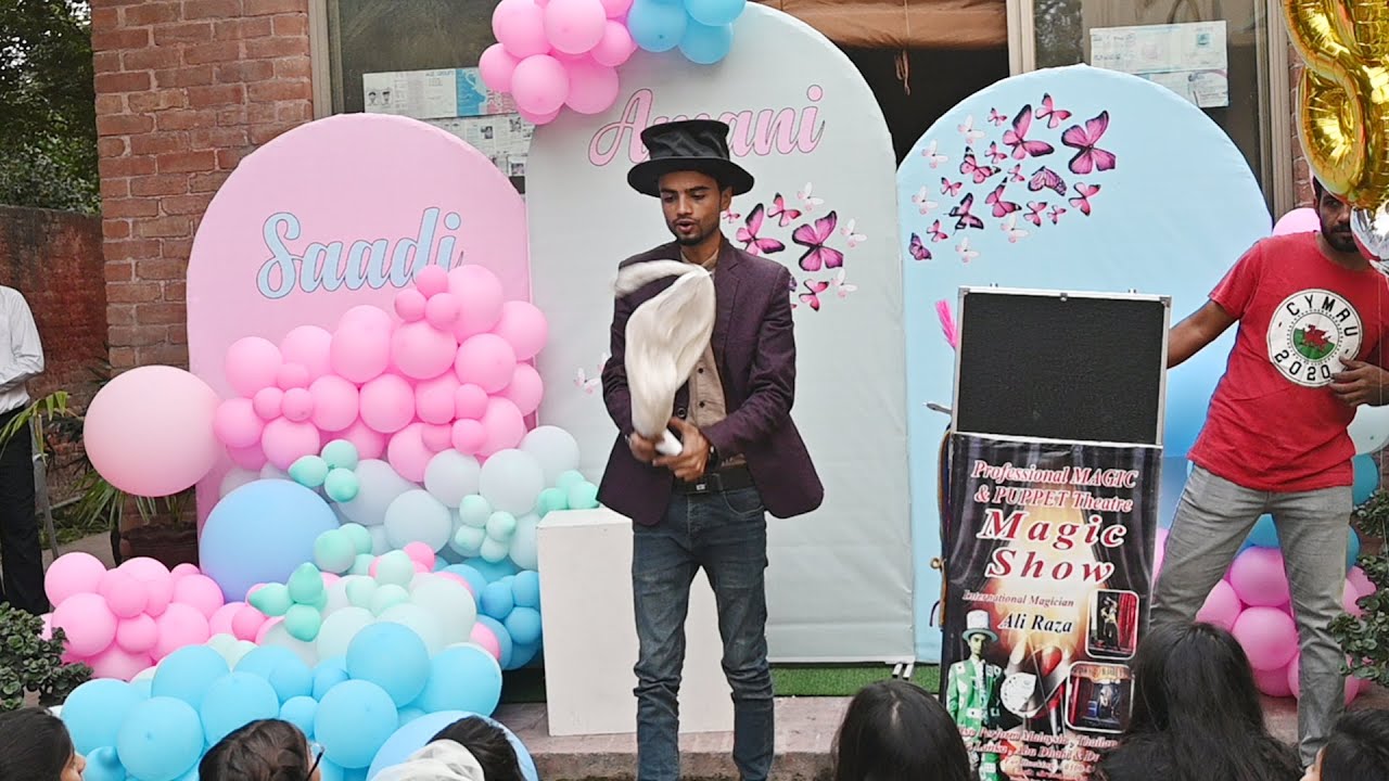 Lahorei Babies Birthday party with Magic Show