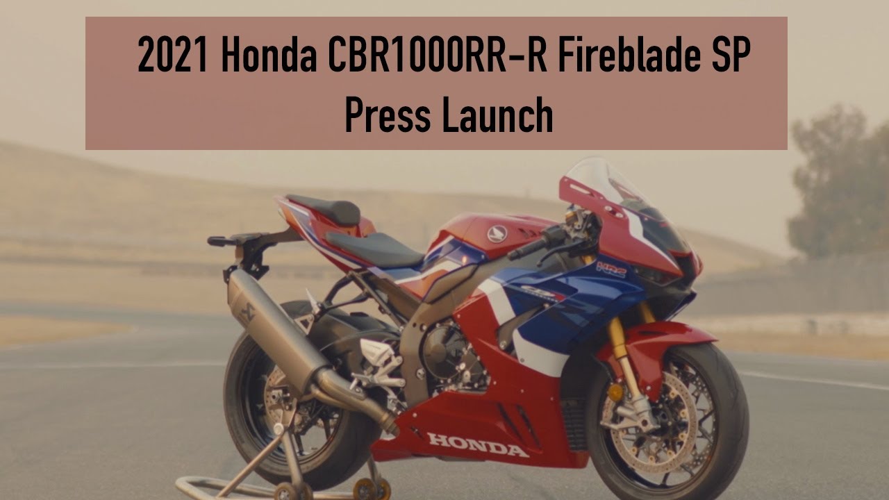 2021 Honda CBR1000RR-R Fireblade SP: Media First Rides - youtube