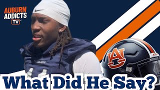 Auburn News Today: Auburn Football WR Keshaun Singleton 