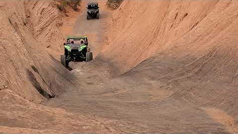 KRX 1000 walking up Hells Gate