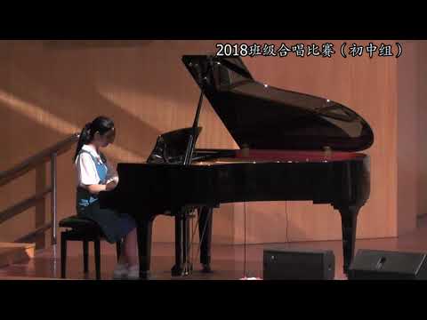 2018循中校内班级歌曲合唱比赛（校园民谣）- J1A 《红蜻蜓》