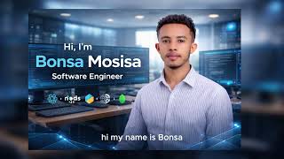 Bonsa M - Full Stack & Flutter Developer | Introduction