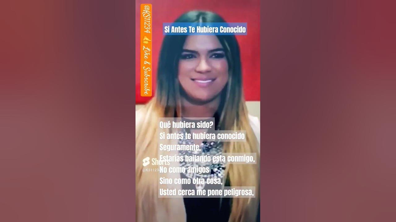 KAROL G - Si Antes Te Hubiera Conocido #shorts #music #karolg  @KarolG