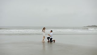 Cinematic Proposal Video (Sony a6700 x Sony FX30) Tofino BC