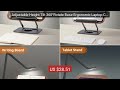Adjustable Height Tilt 360°Rotate Base Ergonomic Laptop Comput... — Hot Deal 2026 | Limited Offer!
