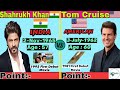 Shahrukh khan  vs tom cruise  comprison  hollywood vs bollywood actor comparison  kp techie