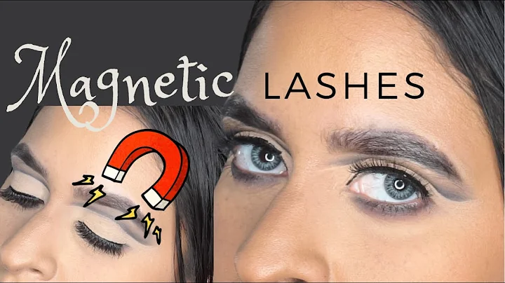 Tik Tok Made Me Buy It: Trying Magnetic Lashes For The First Time! | Glam-Mas 2020