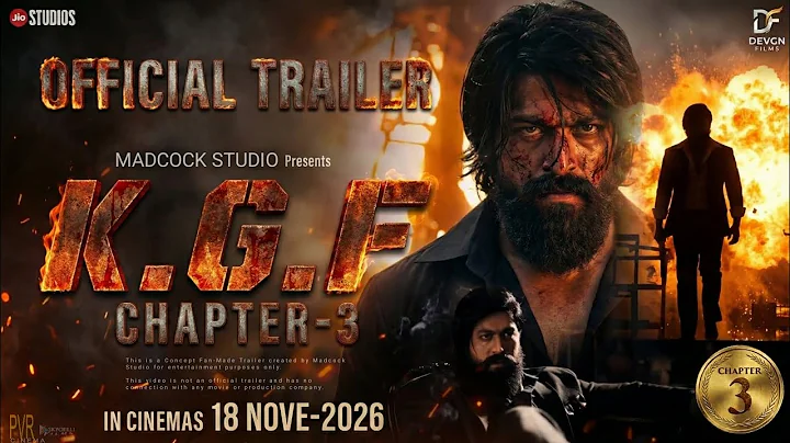 K.G.F: Chapter-3 | Concept Trailer | Rocking Star Yash | Prashanth Neel | New Movie Trailer | 2026