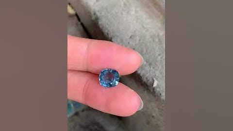 Spinel Lục Yên xanh sáng chất đẹp #ruby #gemstone #daquy #gem #music #love