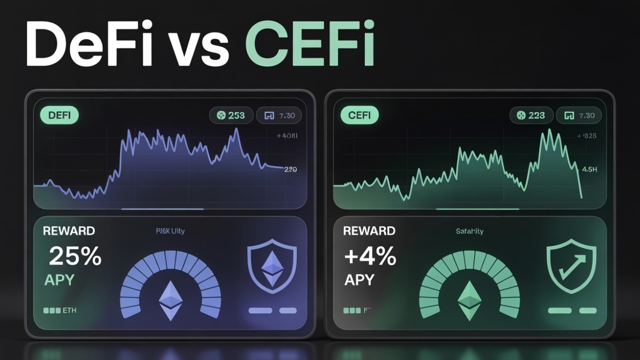 DeFi vs CeFi Shocking Wealth Secrets Revealed in 2025! crypto telusuko ...
