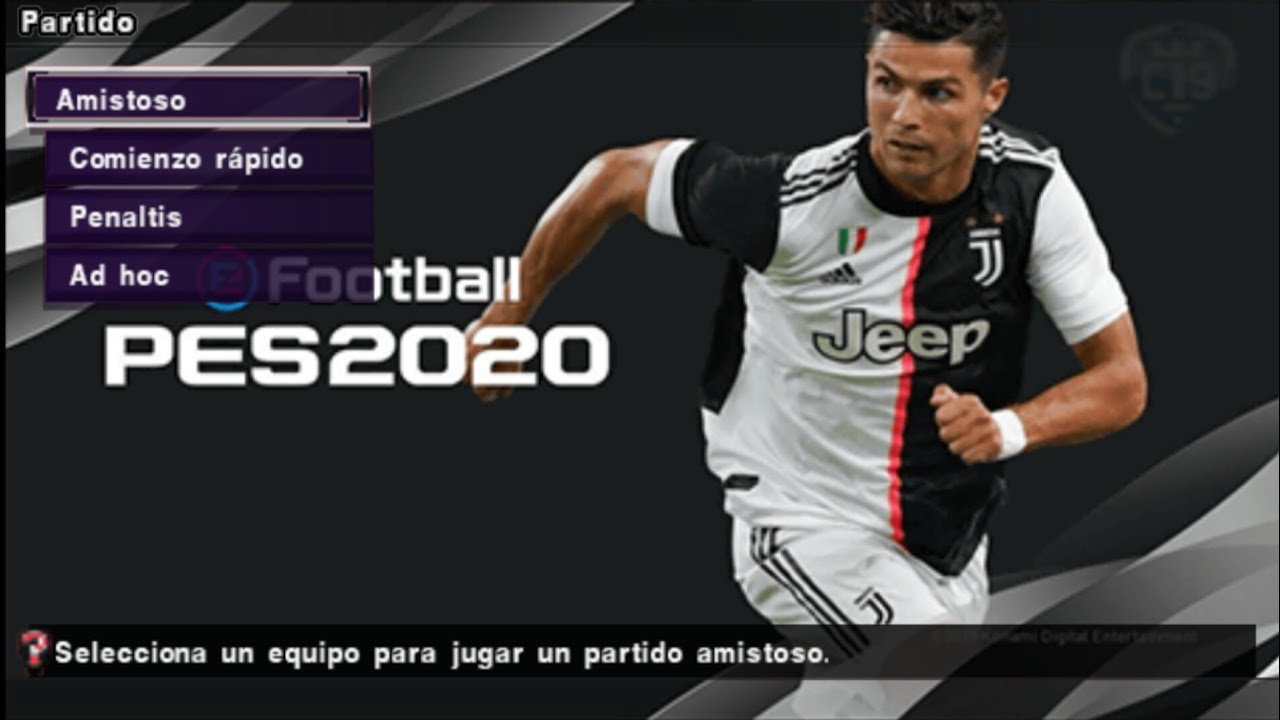 Download PES 2020 PPSSPP Version in Android