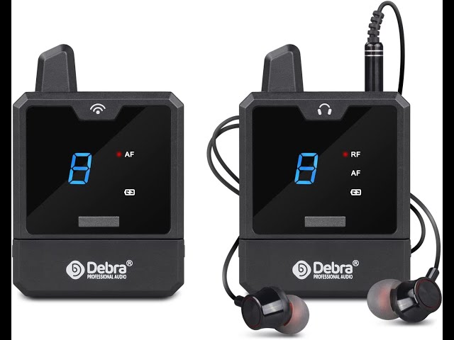 How to use D Debra Audio PRO ER-Mini UHF Portable Wireless in-Ear Monitor System class=