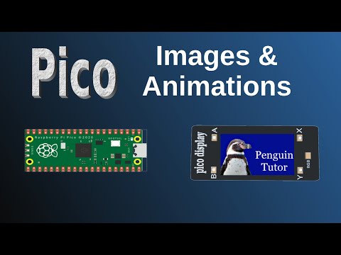 Images and Animations on Raspberry Pi Pico Display pack (PNG / bitmap files)