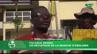 EBOLOWA: UNE MARCHE CONTRE LES MARCHEURS DE GENEVE  (Jt, 18/07/2021)