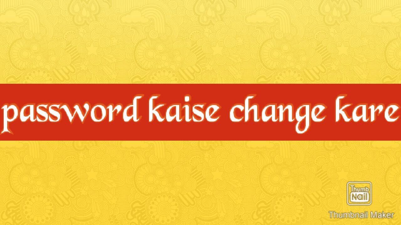 Mobile Ka password kaise change kare in 2020/A2Z WITH KP YouTube