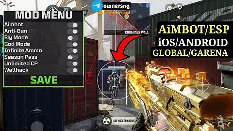 COD Mobile Cheat Aimbot Menu 2025 (AIMBOT & ESP) | iOS + Android - (Global & Garena )  Gameplay 🚀
