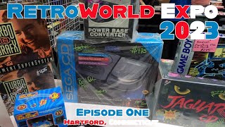 Emptying My Wallet @ RetroWorld Expo 2023:  CT's Largest Retro Video Game & Pop Culture Con!  Ep. 1