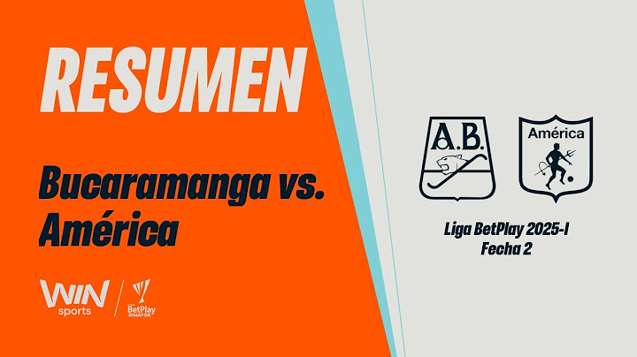 Bucaramanga vs. América (resumen y goles) | Liga BetPlay Dimayor 2025-I | Fecha 2