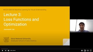 Lecture 3-2. Loss Functions and Optimization