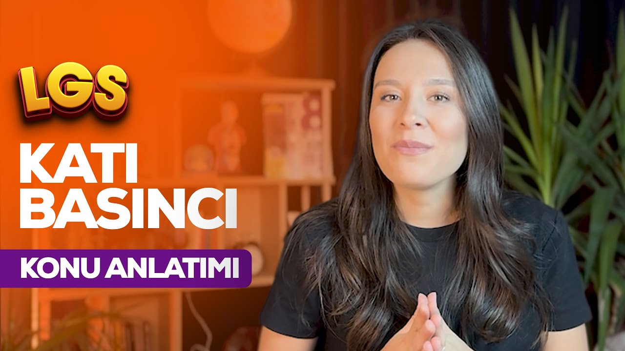 8. Sınıf Katı Basıncı Konu Anlatımı | LGS 2026 Fen Bilimleri