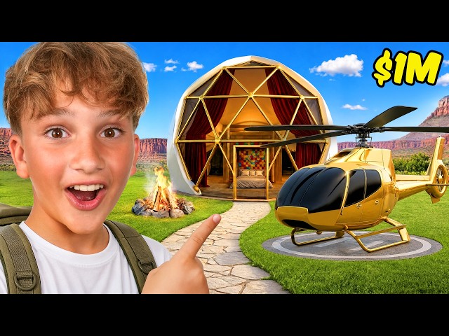 $100 vs $1,000,000 Camping!