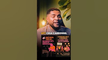 📲 COMO CRIAR UM CARROSSEL COMPLETO COM IA EM 1 MINUTO