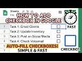 how to add checkbox in google sheet(Fast & Easy)