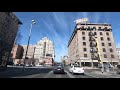 Drive through downtown Spokane Washington