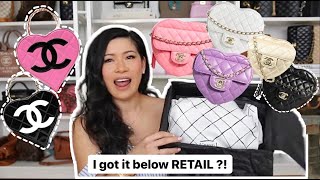 CHANEL 22s HEART BAG REVEAL! IS IT WORTH THE HYPE? MY THOUGHTS & FIRST  IMPRESSIONS!