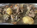 Soupe de viande  au lgumes tamarin  bou nkhe