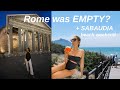 our hotel in ROME + beach weekend | ITALY vlog