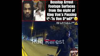 O Block Bosstop Arrest Footage Surfaces from the night of King Vons Passing ??️
