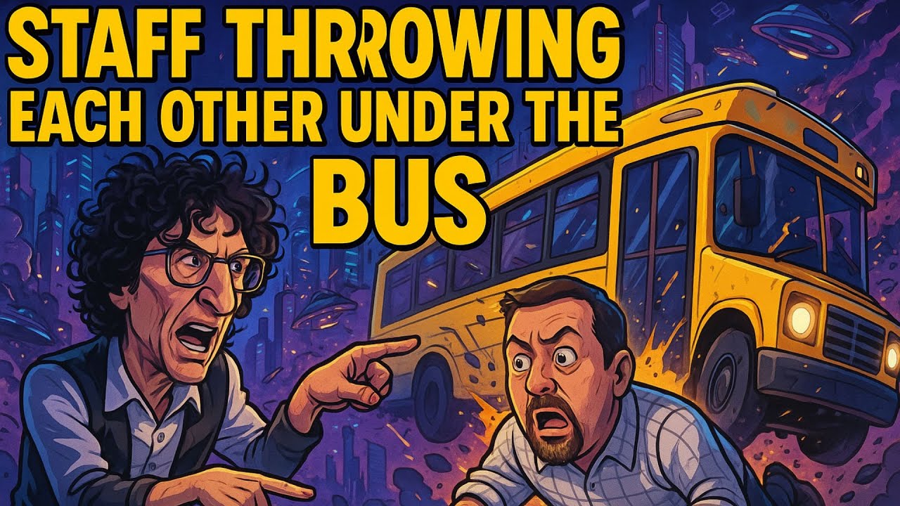 Staff Throwing each other under the Bus