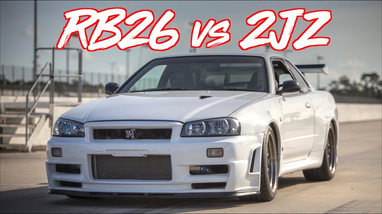 RB26 Vs 2JZ "The legendary battle!" 