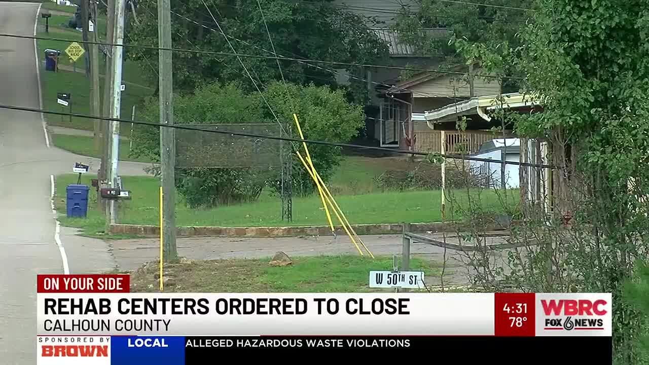 Calhoun Co. rehab centers ordered to close