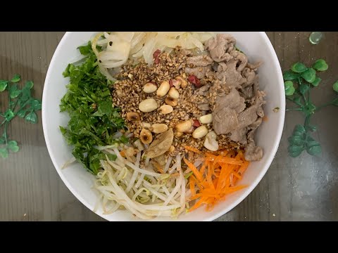 Video Miến trộn bò #CookWithMe #EasyCooking - youtube