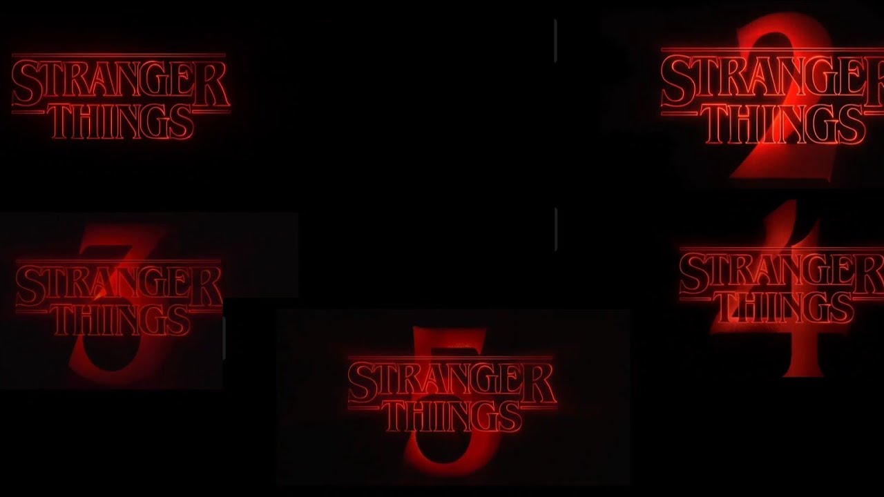 All Seasons Opening | Stranger things