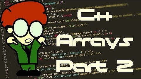 How to Code | C++ Arrays Part 2 (Video 14) UPDATED!