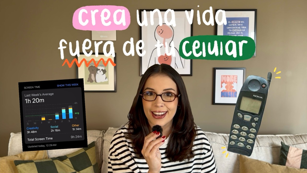 Cómo reduje mi TIEMPO EN EL CELULAR un 80% 📱